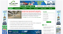 Desktop Screenshot of chothuekhoxuong.net